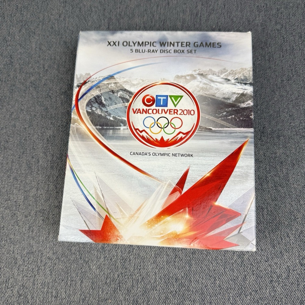 CTV Vancouver 2010 XXI Olympic Winter Games – 5 Disc DVD Box Set